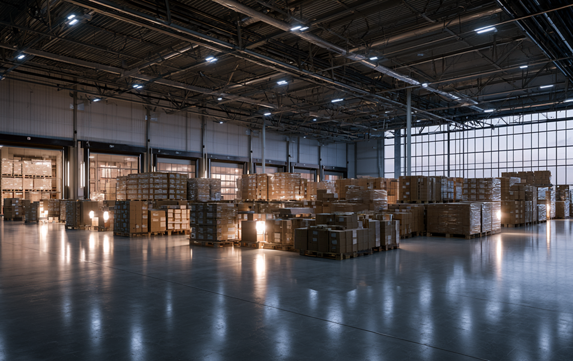 Warehouse space utilization