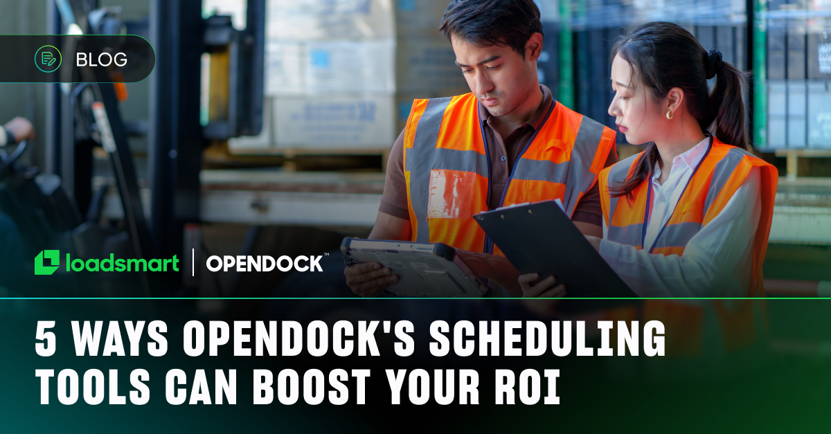 Opendock Scheduling