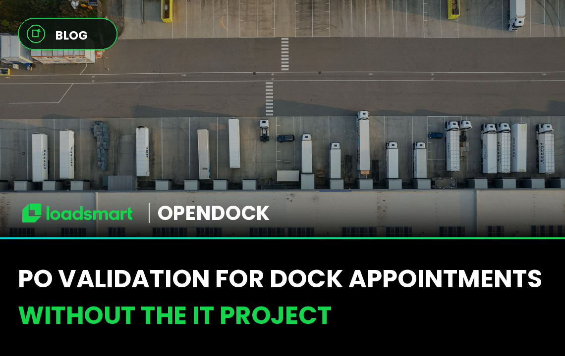 Appointment/PO Validation